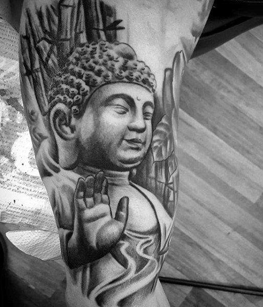 Buddha Drawing Tattoo