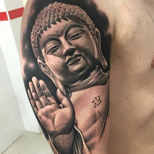 650x650 Buddha Drawing Tattoo At Com Free For Personal Us On Hamsa Tattoo - Buddha Drawing Tattoo