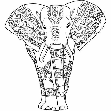 474x474 Buddha Elephant Drawing Gtgt - Buddha Elephant Drawing