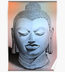 210x230 Buddha Head Drawing Posters Redbubble - Buddha Head Drawing