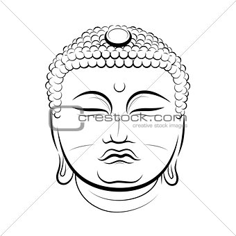 340x340 Image Drawing Buddha Head From Crestock Stock Photos - Buddha Head Drawing