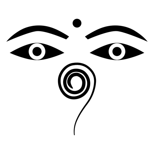 512x512 Buddhism Drawing Face Huge Freebie! Download For Powerpoint - Buddha Head Line Drawing