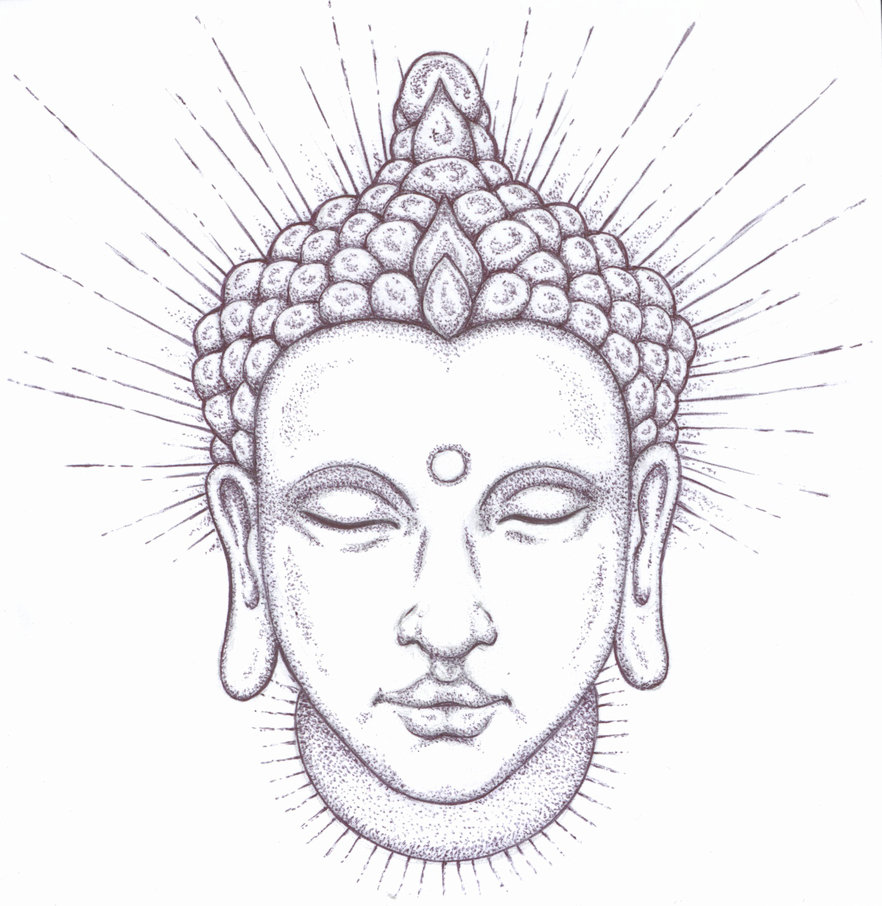 Buddha Line Drawing at Explore collection of