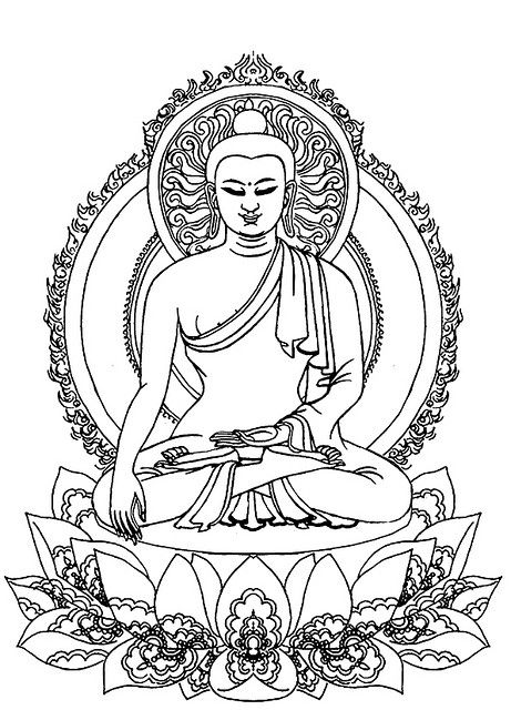 461x640 buddha tattoo pictures tattoos buddha tattoos, picture - Buddha Outline Drawing