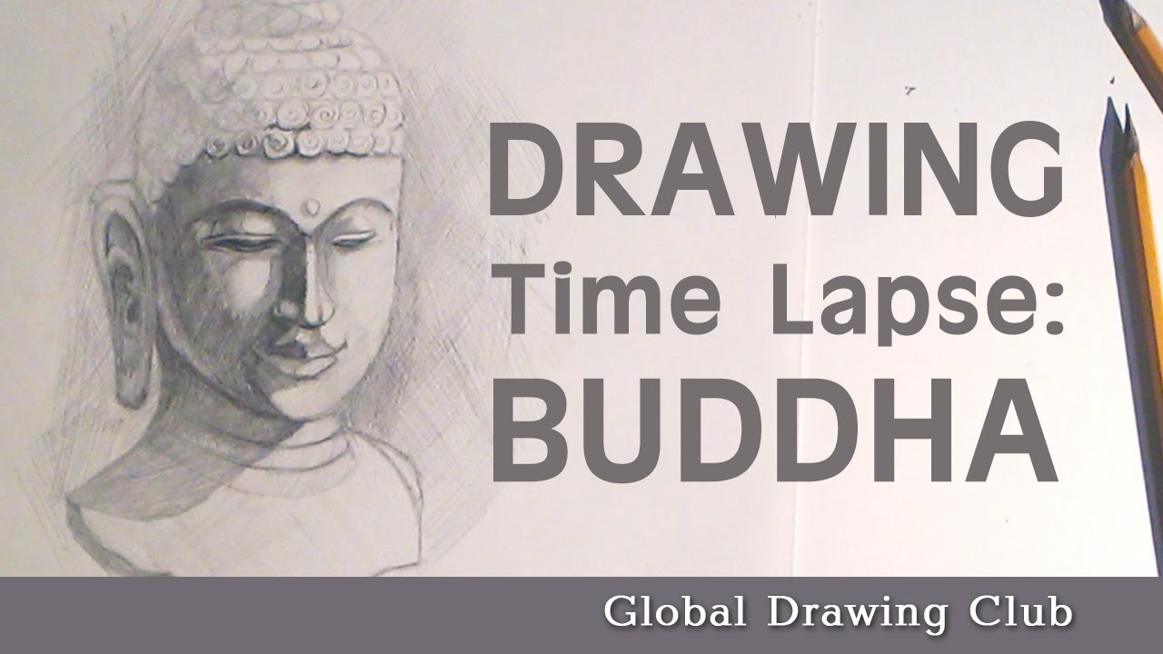 1280x720 How To Draw A Buddha Statue - Buddha Statue Drawing