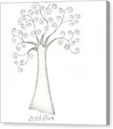 163x186 Buddha Tree Drawing - Buddha Tree Drawing