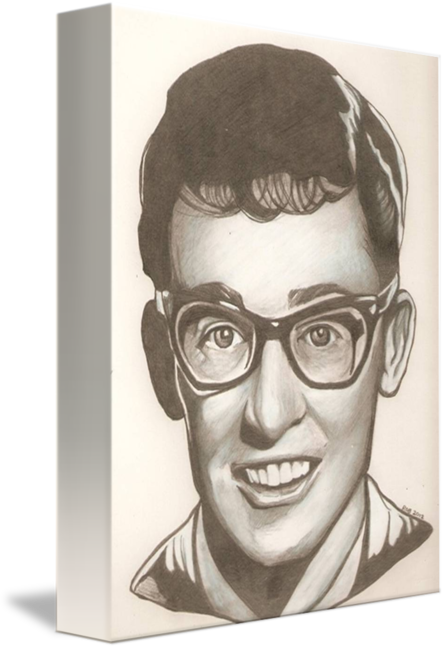 445x650 buddy holly drawing - Buddy Drawing