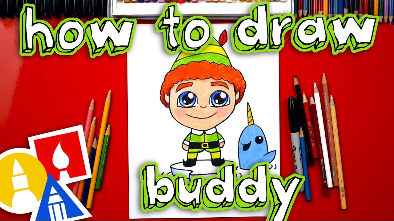 1280x720 how to draw buddy the elf and mr narwhal - Buddy Drawing