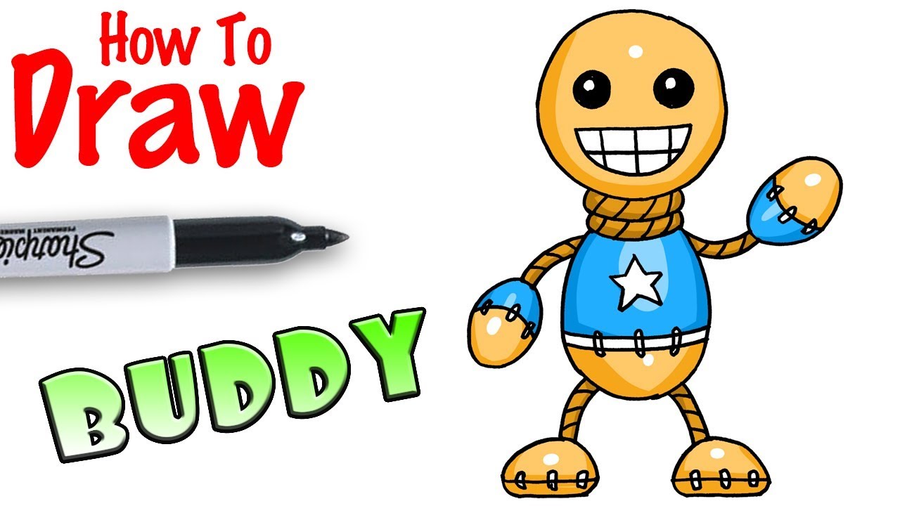 1280x720 how to draw the buddy kick the buddy - Buddy Drawing