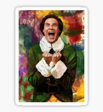 210x230 Buddy The Elf Drawing Stickers Redbubble - Buddy The Elf Drawing