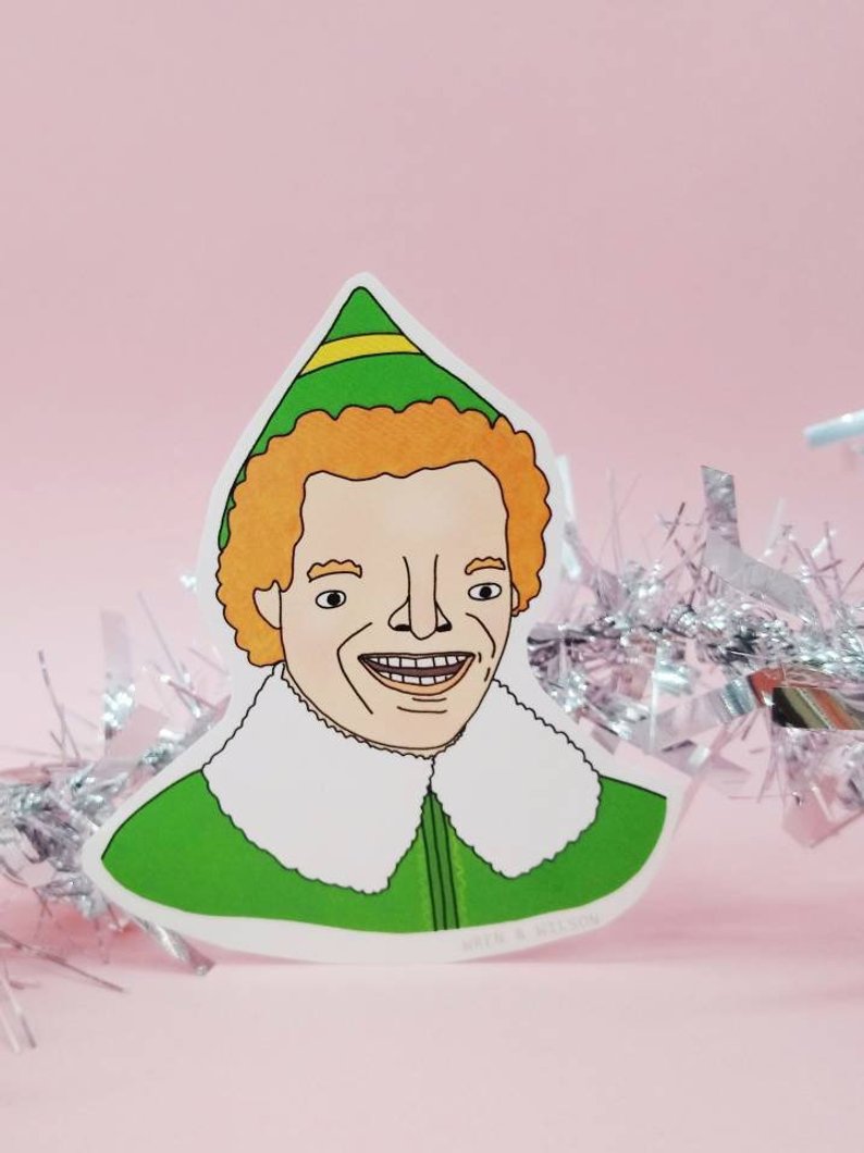 794x1060 buddy the elf movie sticker elf christmas movie merch - Buddy The Elf Drawing