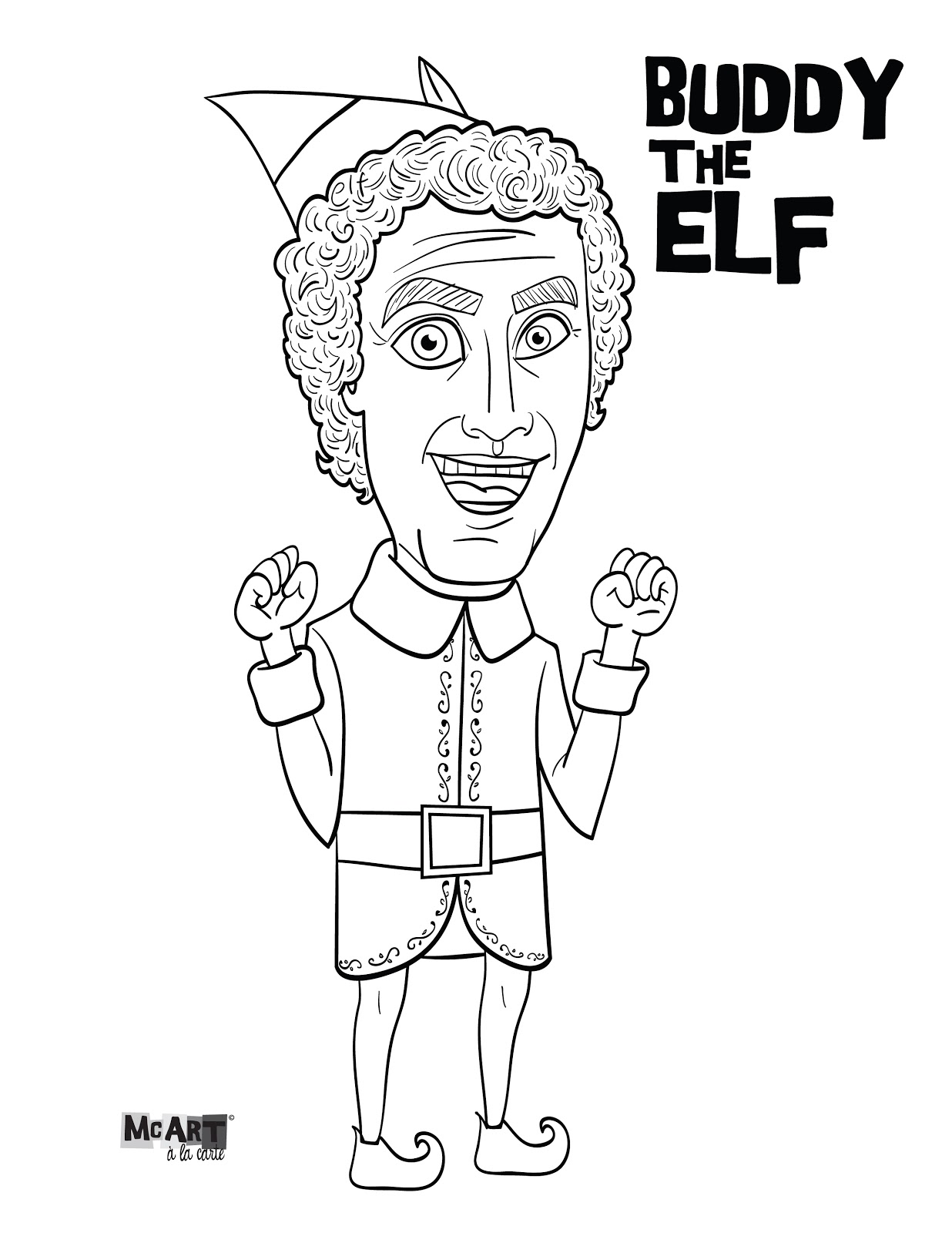 Buddy The Elf Drawing at Explore collection of