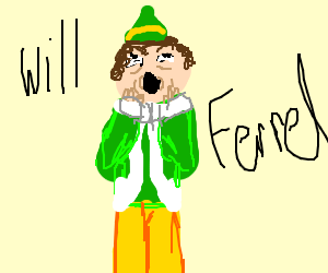 300x250 Buddy Teh Elf Drawing - Buddy The Elf Drawing