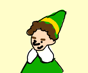 300x250 Will Ferrell As Buddy In Elf Drawing - Buddy The Elf Drawing