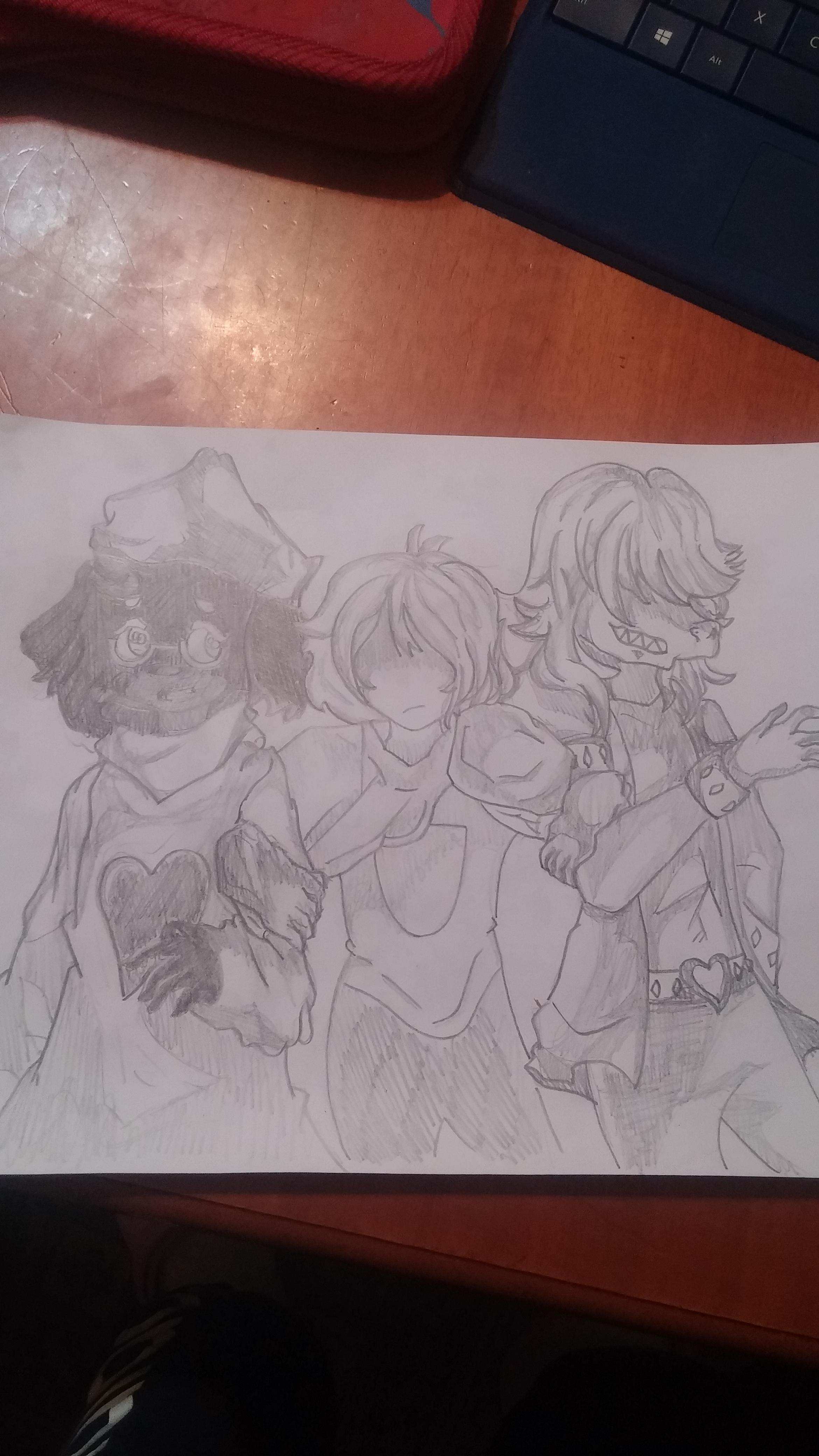 2340x4160 low budget drawing deltarune - Budget Drawing