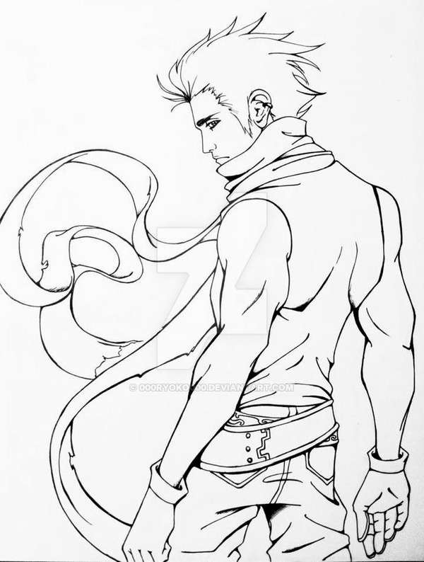 600x794 Buff Guy - Buff Guy Drawing