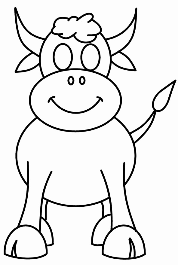 592x882 Huge Collection Of 'bull Cartoon Drawing' Download More Than - Buffalo Cartoon Drawing