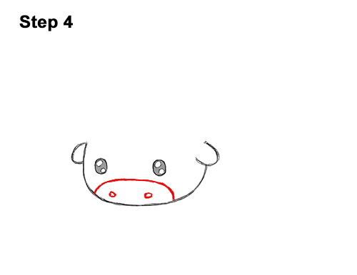500x386 How To Draw A Bison - Buffalo Drawing Images