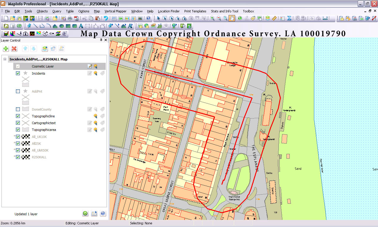 1280x770 Creating Polyline Buffer In Openlayers - Buffer Drawing