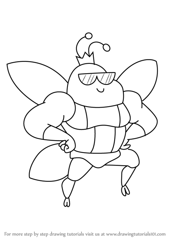 567x800 learn how to draw cool bug from harvey beaks - Bug Drawing