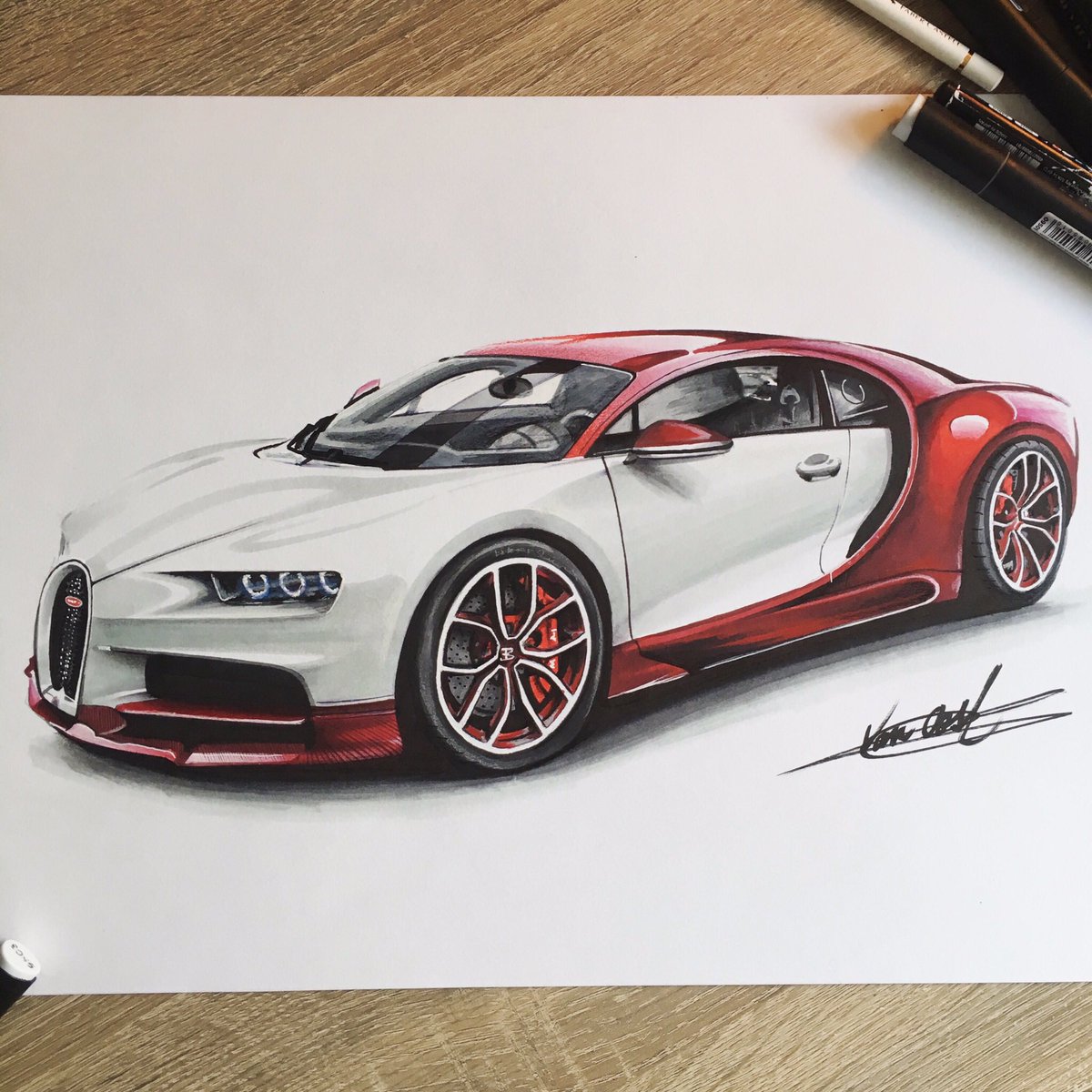 Bugatti Car Drawing  Bugatti Veyron Sang Noir Pencil Drawing  YouTube