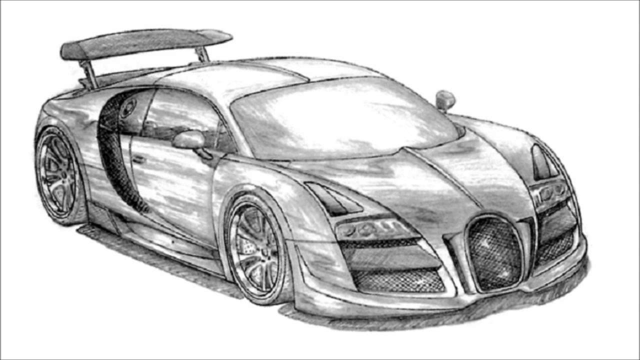 Bugatti Veyron Drawing at Explore collection of