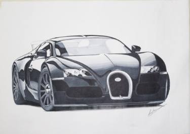 Bugatti Veyron Drawing at PaintingValley.com | Explore collection of ...