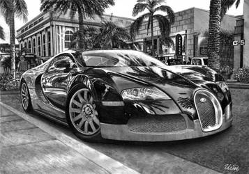 357x250 bugatti veyron drawing - Bugatti Veyron Drawing