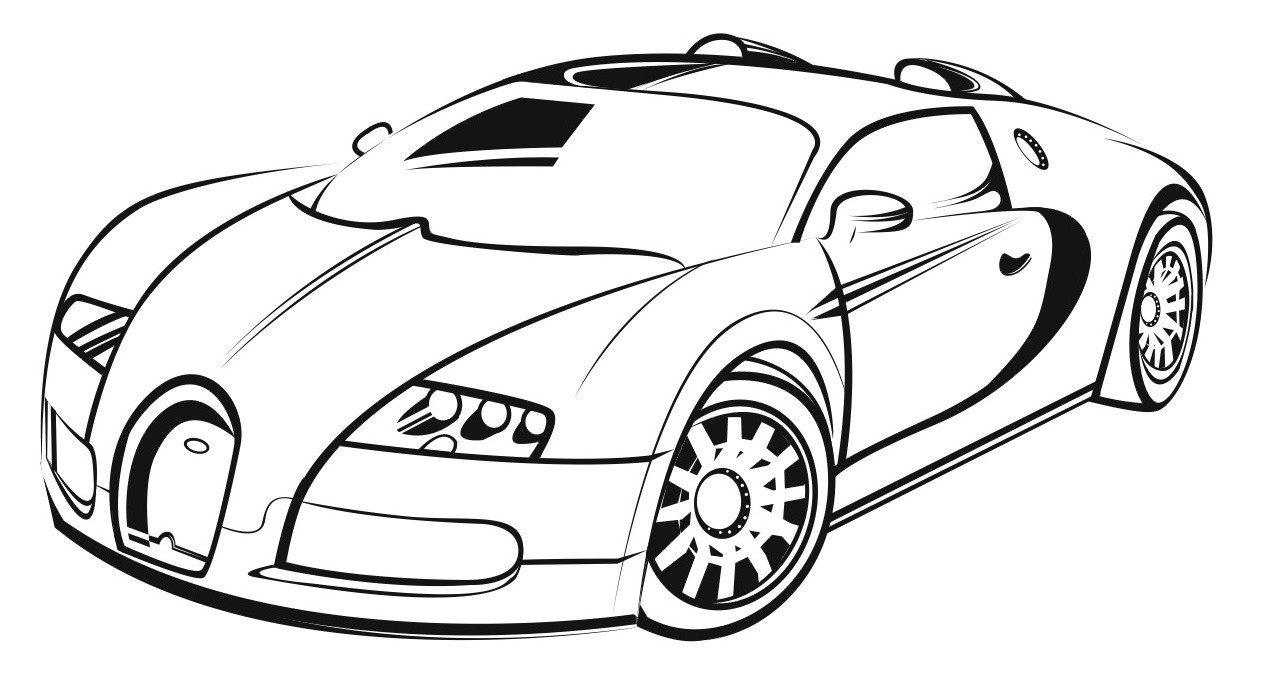 Bugatti Veyron Drawing at PaintingValley.com | Explore collection of ...