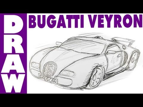 480x360 how to draw a bugatti veyron shoo rayner - Bugatti Veyron Drawing