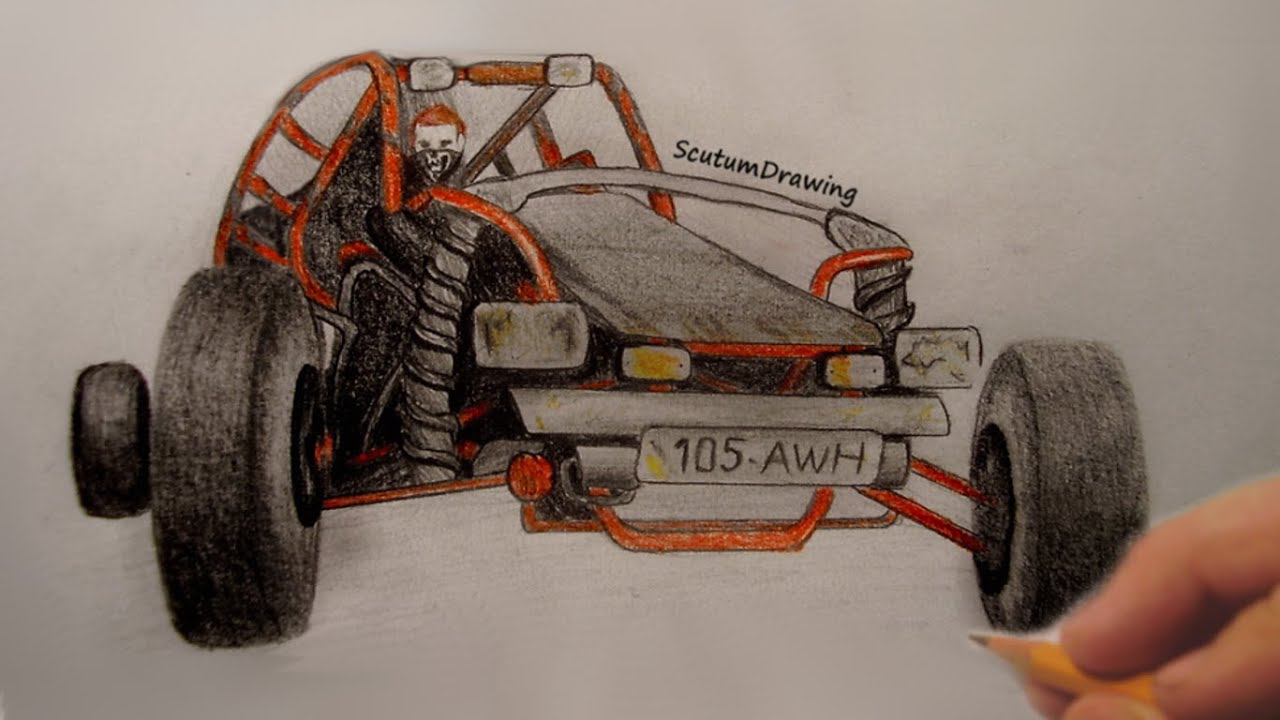1280x720 buggy - Buggy Drawing