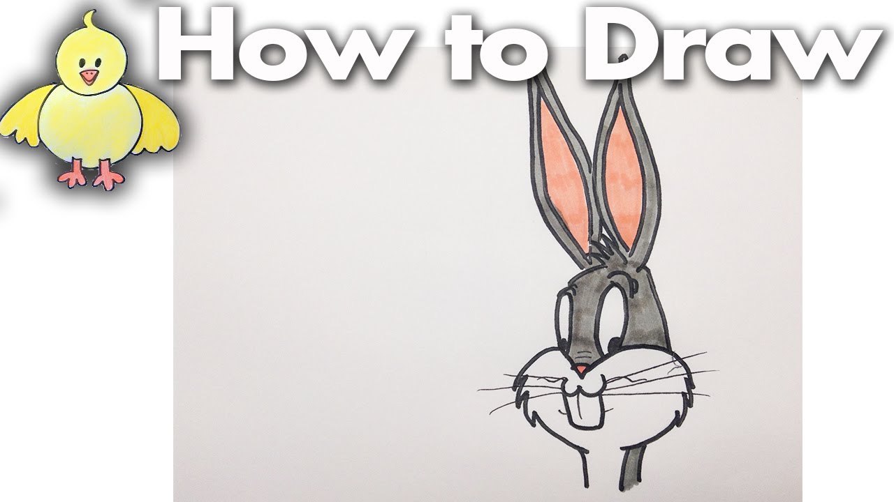 1280x720 bugs bunny - Bugs Bunny Cartoon Drawing
