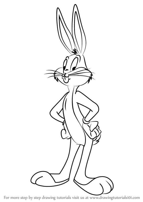 Bugs Bunny Drawing At Paintingvalley.com 