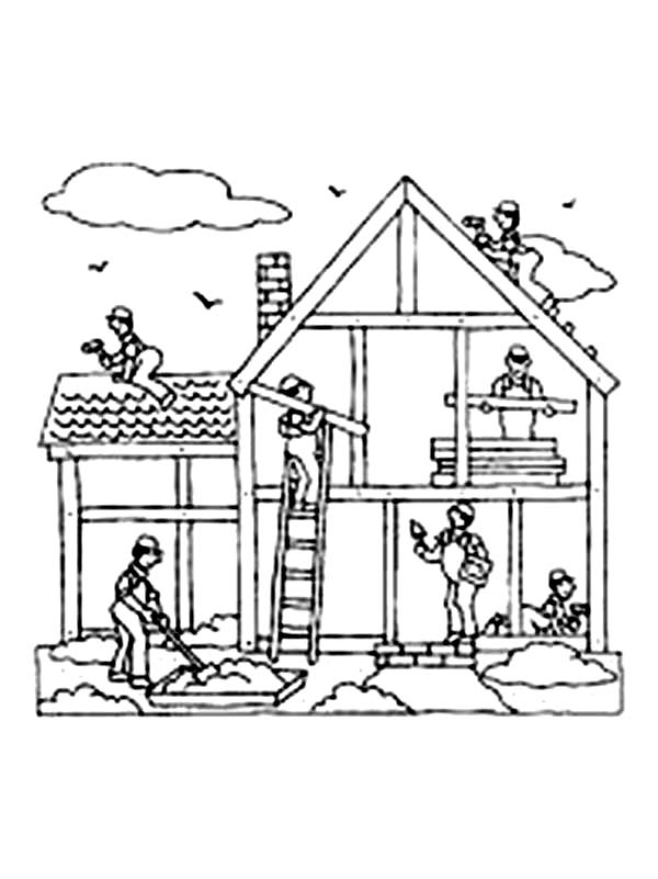 Building A House Drawing at Explore collection of