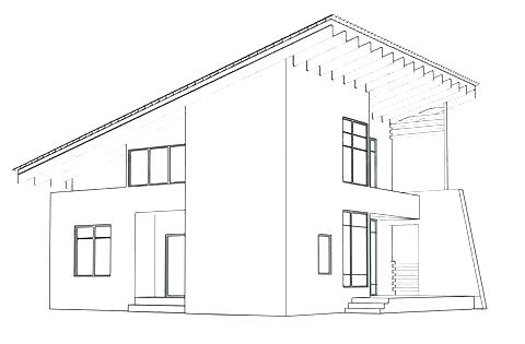 480x315 House Drawing - Building A House Drawing