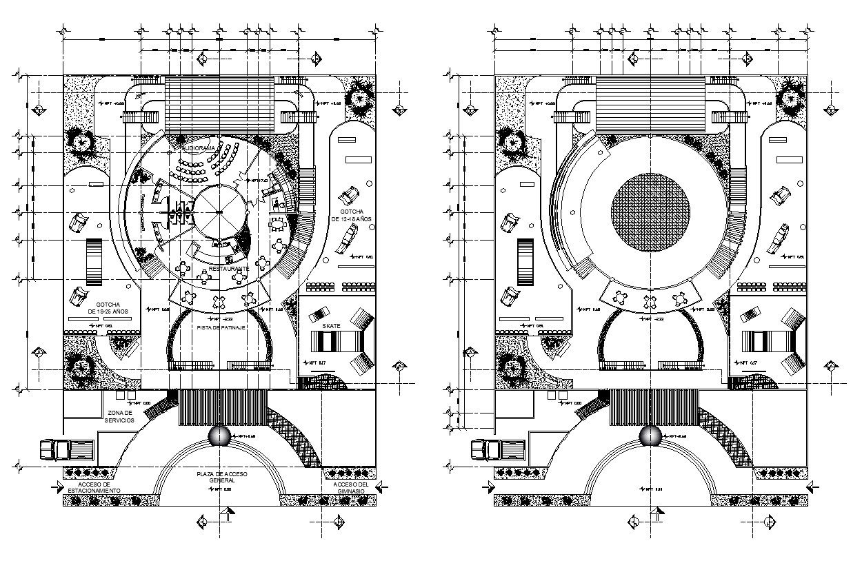 1250x830 Convention Centre Cad Design Free Cad Blocks,drawings,details - Building Blocks Drawing