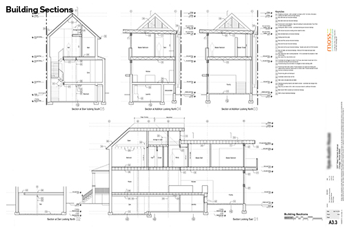 500x333 the process of design construction documents moss architecture - Building Construction Drawing