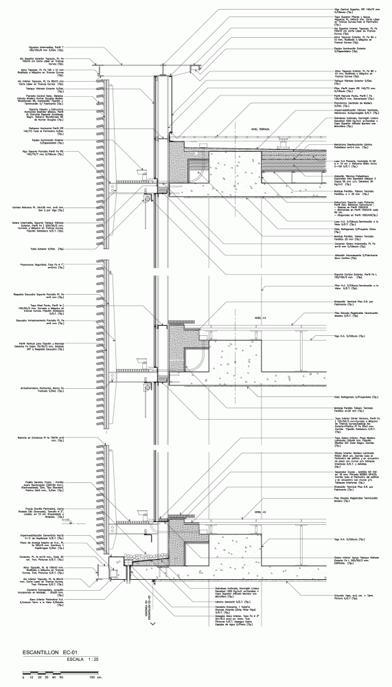 571x1000 Building +arquitectos Concept Diagram - Building Details Drawing