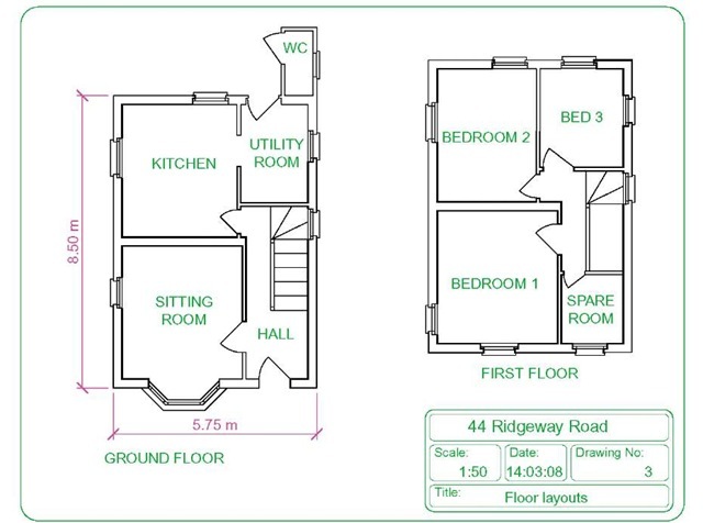 640x476 Building Drawing Part - Building Drawing