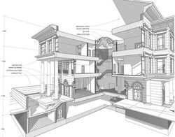 250x196 Residential Building Drawing Service In India - Building Drawing