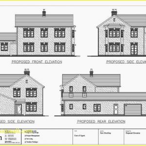 300x300 Residential House Plans And Elevations House Plan Elevation - Building Drawing Plan Elevation Section Pdf