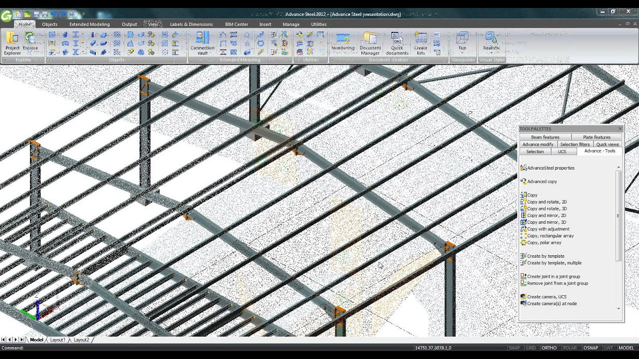 1280x720 Create Your Building In Minutes With Advance Steel - Building Drawing Program