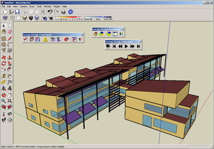 700x486 Software Helps Design Energy Stingy Buildings - Building Drawing Program