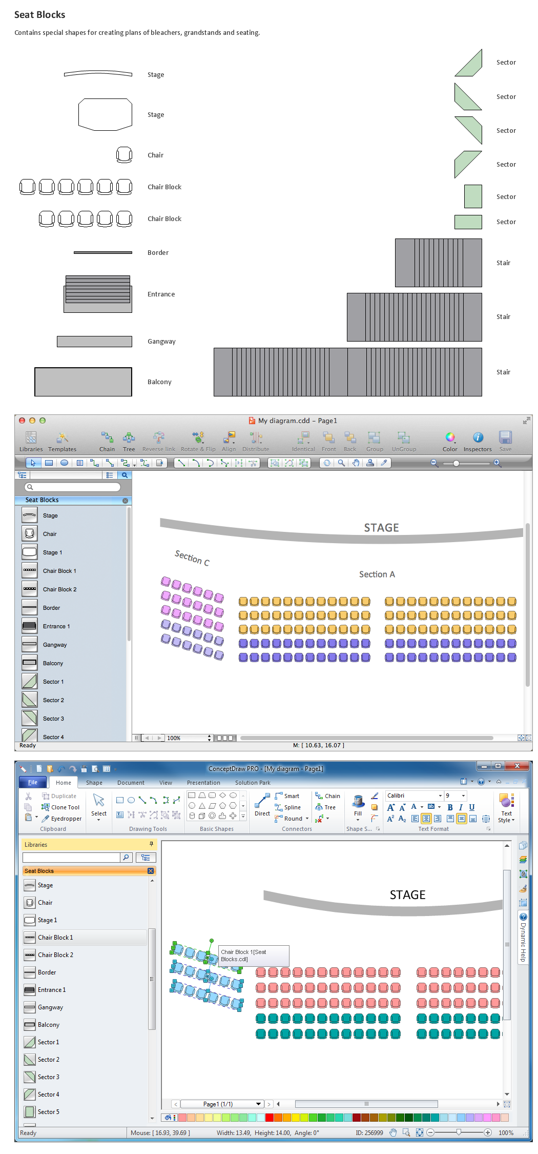 1050x2250 Building Drawing Tools Design Element Seating Plan - Building Drawing Program