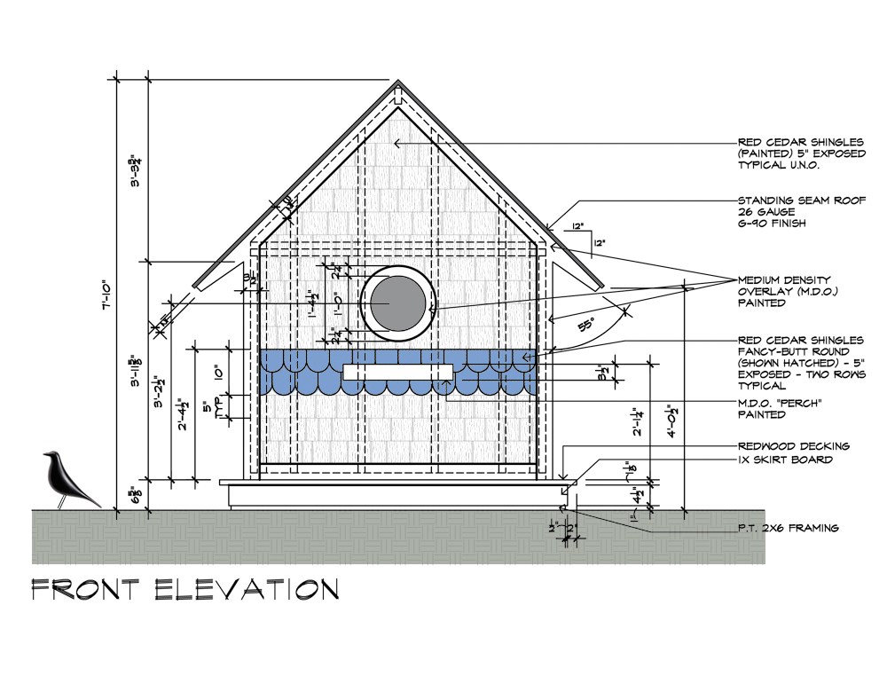 1000x762 disposable architecture life of an architect - Building Elevation Drawing