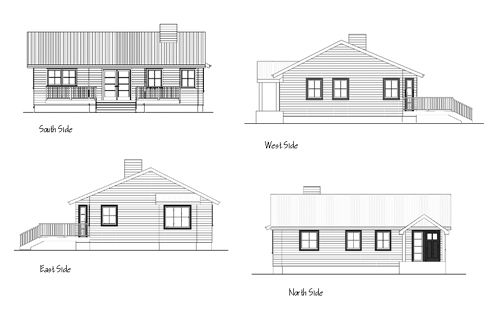 500x320 Draw Elevation Drawings From Floorplans Architectural Drawing - Building Elevation Drawing