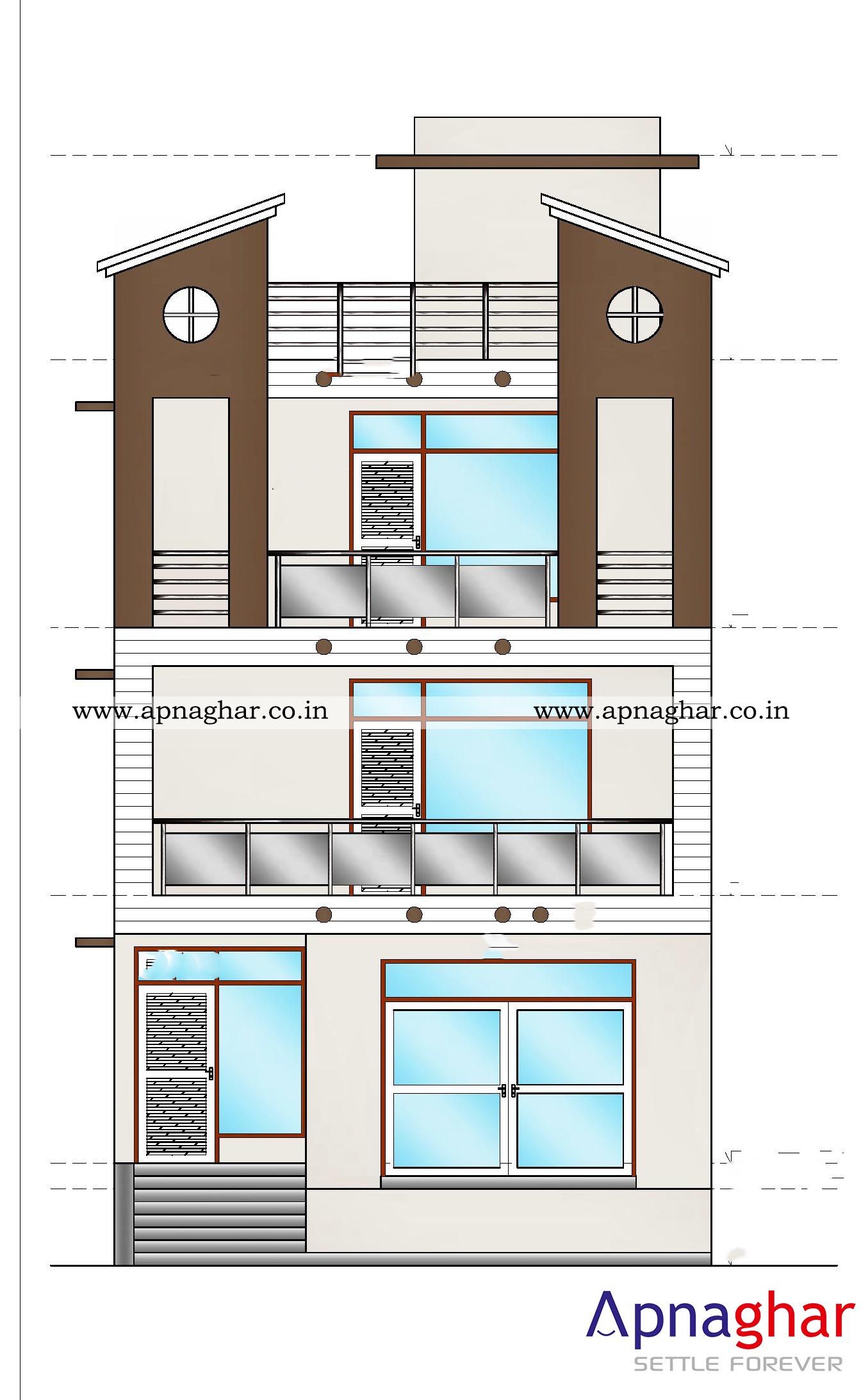 1344x2185 Elevation Drawings For Your Home Visit - Building Elevation Drawing