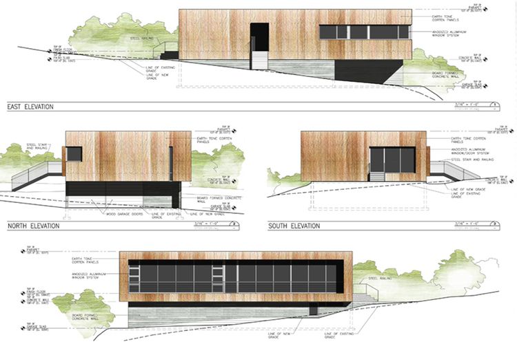 elevation section presentation