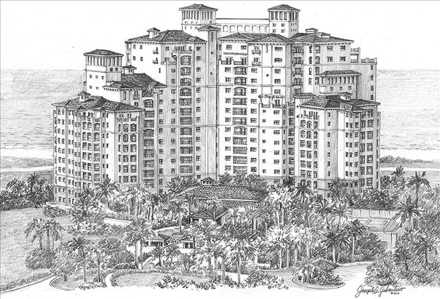 640x436 The Best Commercial Building Renderings Money Can Buy - Building Line Drawing