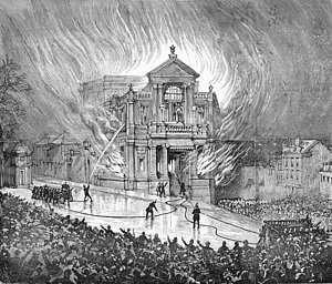 300x256 Building Fire Drawings Fine Art America - Building On Fire Drawing